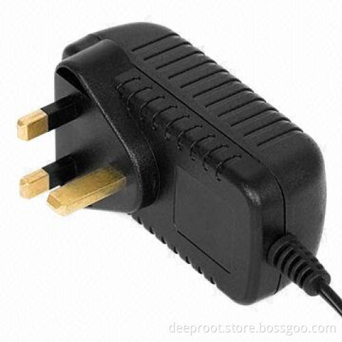 Power Supply for CCTV Camera with 30W Maximum Output Power, British-plug and CE Certified